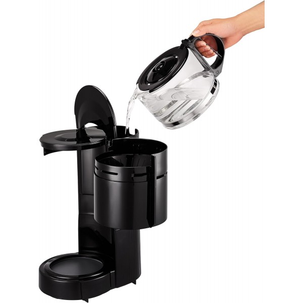 Tefal Uno CM1218 필터 커피 머신(1.1리터) 블랙