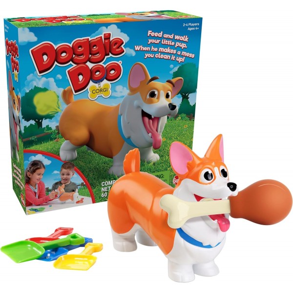 Doggie Doo Corgi - 강아지에게 먹이를 주고 Doo를 모아서 승리하세요! | 키즈 액션 게임 | 2-4인용 | 4세 이상