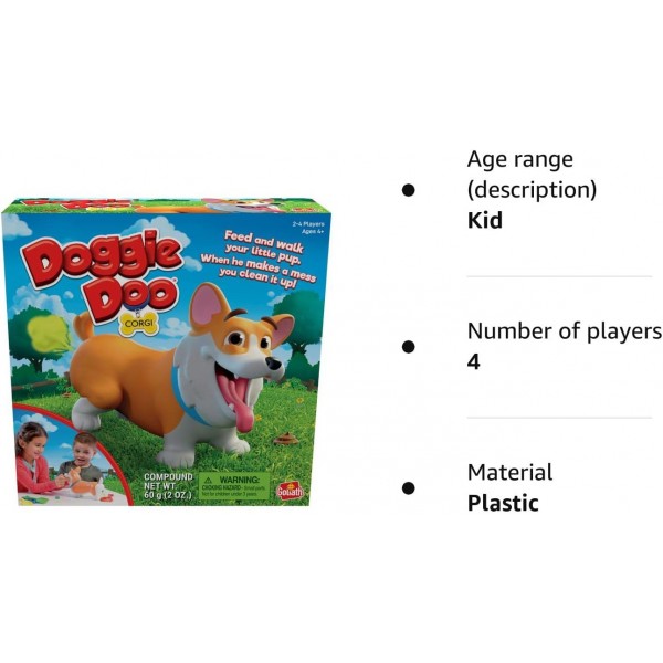 Doggie Doo Corgi - 강아지에게 먹이를 주고 Doo를 모아서 승리하세요! | 키즈 액션 게임 | 2-4인용 | 4세 이상