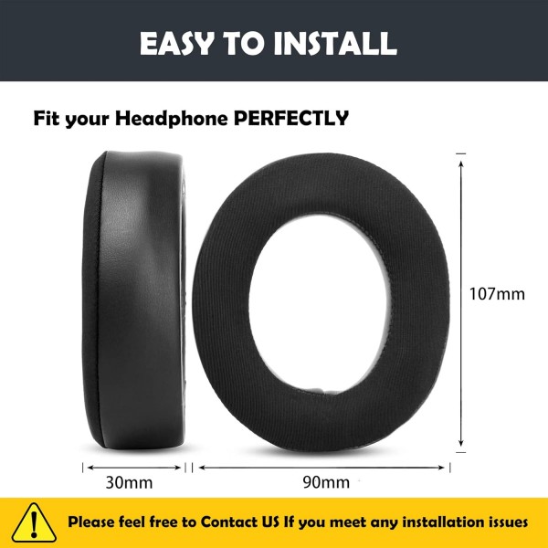 Corsair HS50/Pro HS60/Pro HS70/Pro 스테레오 게임용 헤드셋과 호환되는 냉각 젤 헤드폰 메모리 폼 교체용 이어 패드