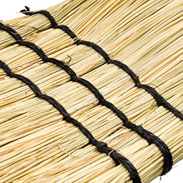 나무 손잡이가 있는 Redecker 핸드 브러시, 볏짚, 기름칠한 너도밤나무, 2개 세트, 17인치