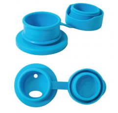 Pura Sport 16온스 진공 플라스크 스포츠 슬리브 및 큰 입 실리콘 스포츠 탑 스테인레스 스틸 누출 방지 및 어린이 유아 미취학 아동을 위한 누출 방지 - 아쿠아