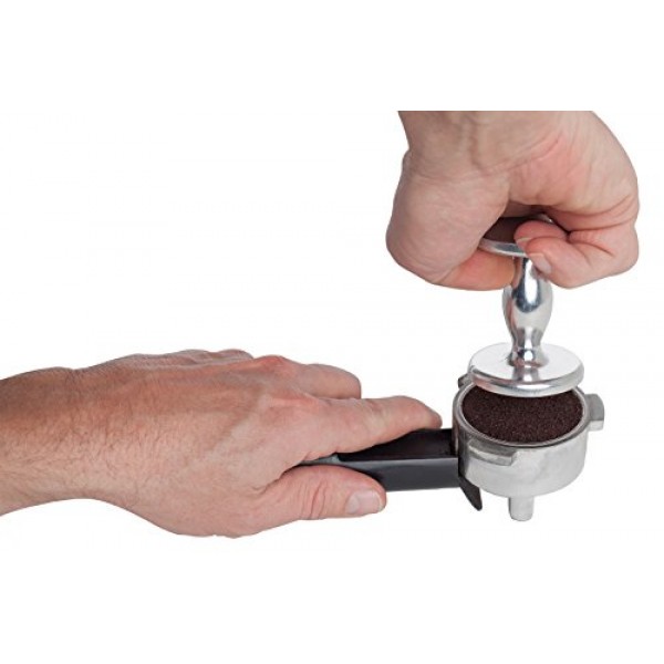 Fino 양면 에스프레소 탬퍼, 4온스 무게, 48밀리미터 및 53밀리미터