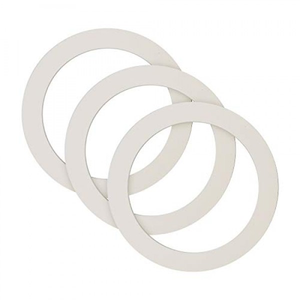 스토브탑 에스프레소 커피 메이커용 Univen 개스킷 3컵은 Bialetti, Imusa, BC 등에 적합합니다. Made in USA 3팩