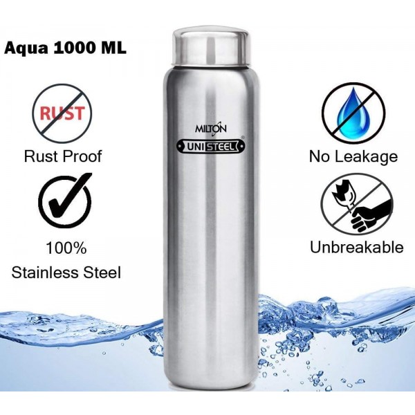 Milton Aqua-1000 스테인리스 스틸 물병 930ml 모듬
