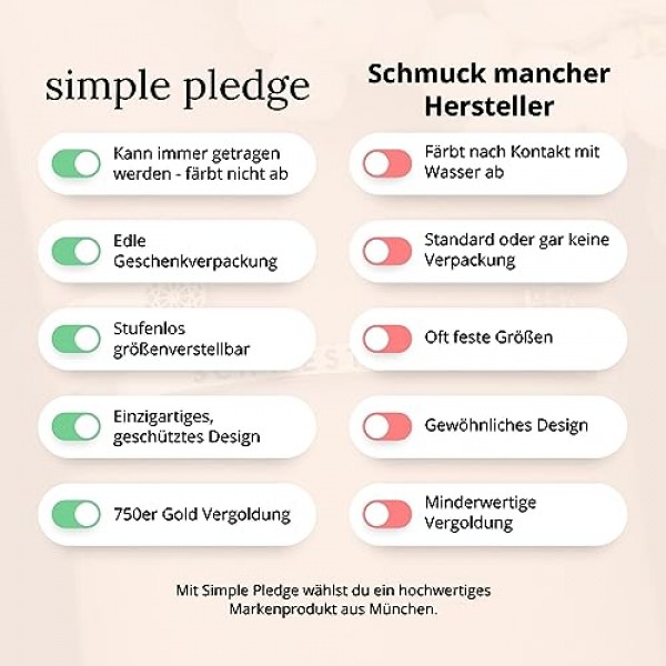 Simple PLEDGE Always Better Together 뱅글 실버, 골드, 로즈 골드 각인된 여성용 팔찌 주얼리 선물로 완벽한 블라인드 각인