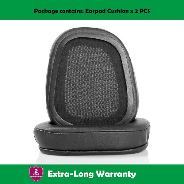 부드러운 단백질 가죽/메모리 폼이 있는 Logitech G935 G933 G633 G533 G233 무선 게임용 헤드셋 이어 패드와 호환되는 전문 교체용 이어 패드