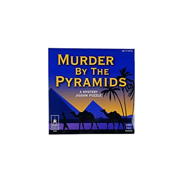 살인 미스터리 파티 | 클래식 미스터리 직소 퍼즐, 피라미드의 살인, 1,000피스 직소 퍼즐