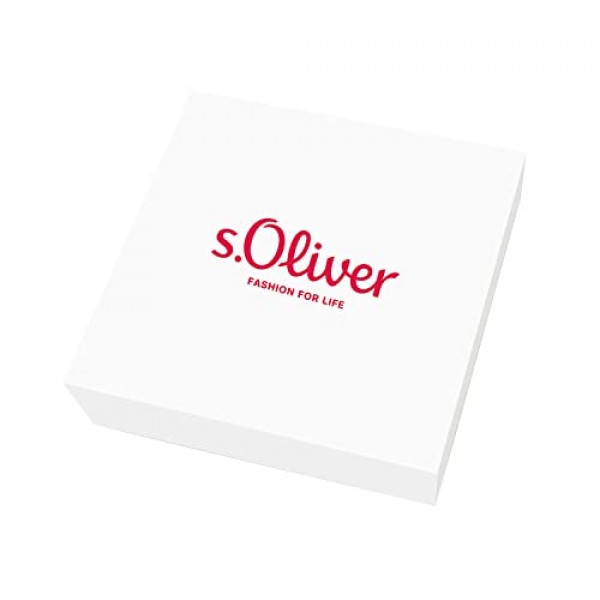 s.Oliver 925 스털링 실버 귀걸이, 주얼리 선물 상자에 들어있습니다.