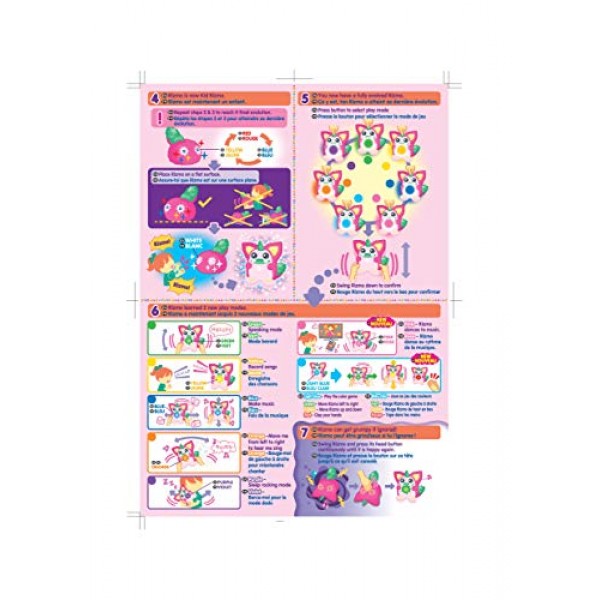 Rizmo Evolving Musical Friend 인터랙티브 플러시 장난감, 재미있는 게임 포함, 베리