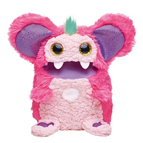 Rizmo Evolving Musical Friend 인터랙티브 플러시 장난감, 재미있는 게임 포함, 베리