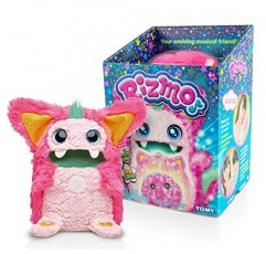 Rizmo Evolving Musical Friend 인터랙티브 플러시 장난감, 재미있는 게임 포함, 베리