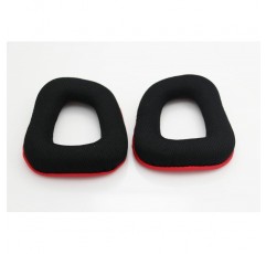 Shinecozy 프리미엄 헤드폰 이어 패드 인조 가죽 폼 이어 패드, Logitech G35 Black 용 헤드셋 이어 패드 교체 부품 (Logitech G35 Black 용)