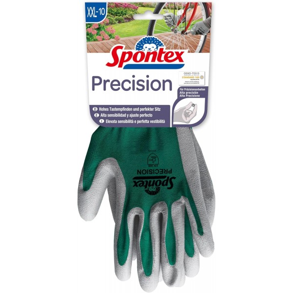 Spontex 12130110 특수 정밀 장갑 유형 7 10-10.5 특히 섬세한 작업을 위한 범용 장갑