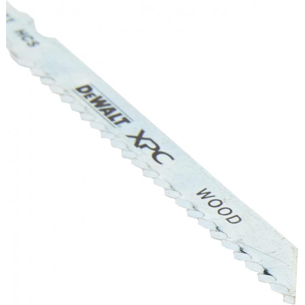 DeWalt XPC 직소날 100-70-3.1mm(최대 절단 깊이 60mm, HCS(Clean Wood) T-마운트) DT2212