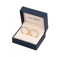 PAUL HEWITT 여성용 스테인레스 스틸 로프 후프 귀걸이 로프 룩