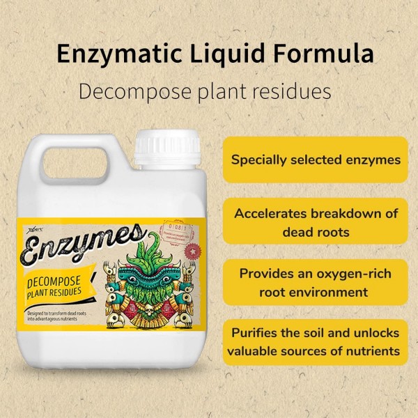 Xpert Nutrients Enzymes 1L - 식물 잔류물 분해