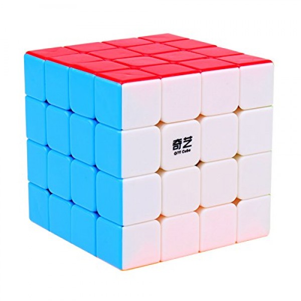 BestCube 4x4 Qiyuan S 4x4x4 스피드 큐브 스티커 없는 퍼즐 큐브(Qiyuan 버전)
