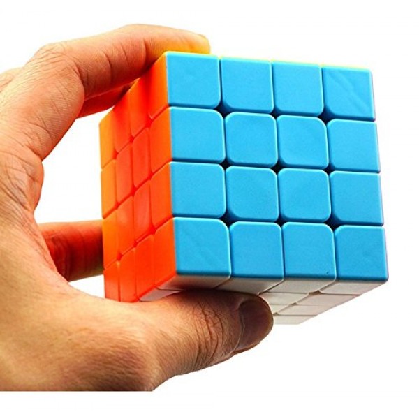 BestCube 4x4 Qiyuan S 4x4x4 스피드 큐브 스티커 없는 퍼즐 큐브(Qiyuan 버전)
