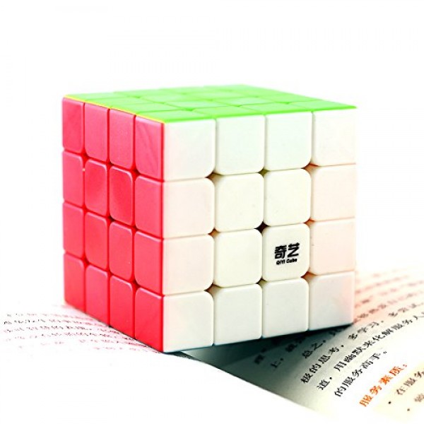 BestCube 4x4 Qiyuan S 4x4x4 스피드 큐브 스티커 없는 퍼즐 큐브(Qiyuan 버전)