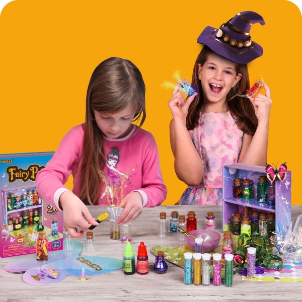 어린이를 위한 대부분의 요정 물약 키트, 매직 더스트 물약 키트 - Creative Gift Craft Toys