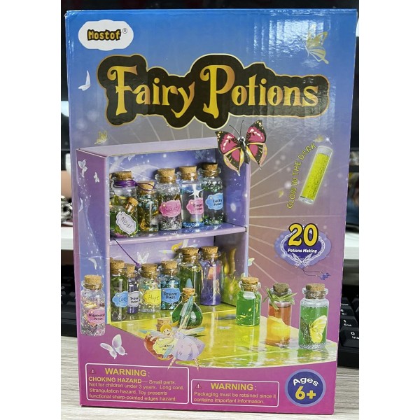 어린이를 위한 대부분의 요정 물약 키트, 매직 더스트 물약 키트 - Creative Gift Craft Toys