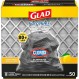 Clorox 쓰레기 봉투가 포함된 Glad ForceFlex, 신선한 레몬 표백제 향, 30 Gal, 50 Ct, 팩은 다를 수 있음