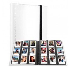 Fujifilm Instax Mini 11 12 evo 90 70 9 8+ 8 LiPlay 인스턴트 카메라/폴라로이드 스냅 SnapTouch PIC-300 Z2300 인스턴트 카메라(흰색)용 432 포켓 미니 사진 앨범