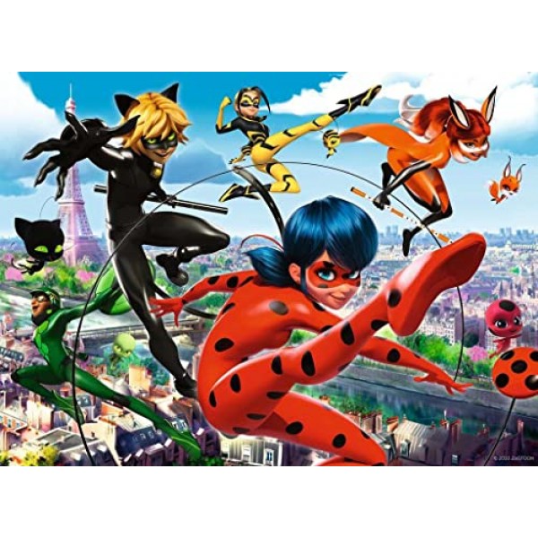 Ravensburger Miraculous 8세 이상 어린이를 위한 200피스 직소 퍼즐