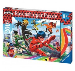 Ravensburger Miraculous 8세 이상 어린이를 위한 200피스 직소 퍼즐