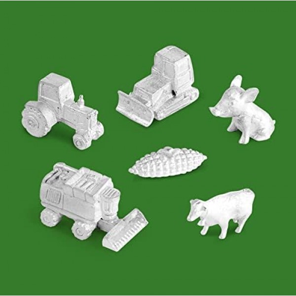 John Deere-Opoly 보드 게임, 가족 게임, 성인과 어린이를 위한 재미, 가족용 키즈 보드 게임, 8세 이상 어린이에게 적합