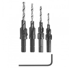 BOSCH SP515 5피스 육각 섕크 카운터싱크 드릴 비트 세트(#6, #8, #10 및 #12 포함)