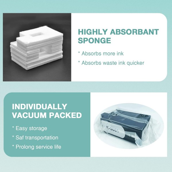 ATTA T3661 잉크 유지보수 상자, C13T366100 유지보수 탱크 XP-8500 XP-8505 XP-8600 XP-8605 XP-15000 XP-6000 XP-6001 XP-6005 XP-6100 XP-6105 XP-970 - 2팩