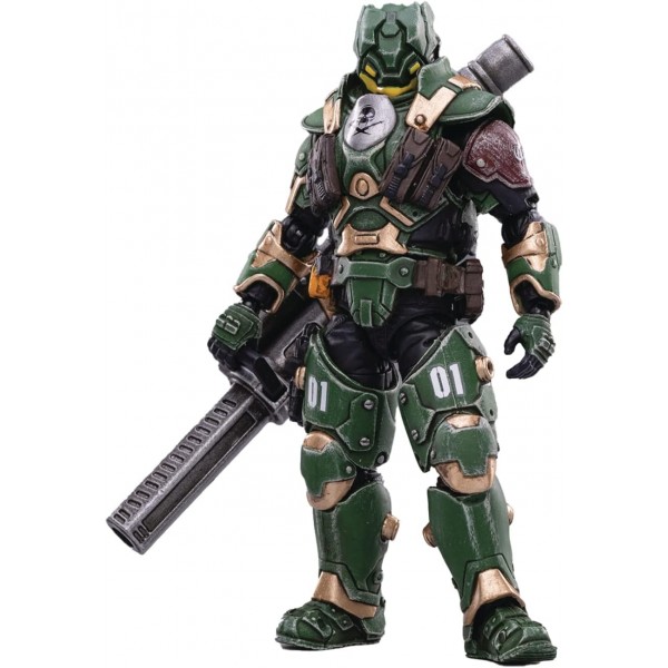 상품화 라이센스 Dark Source - Joy Toy 01st Legion Steel (Steel Ghost) 1/18 Figur (Net)