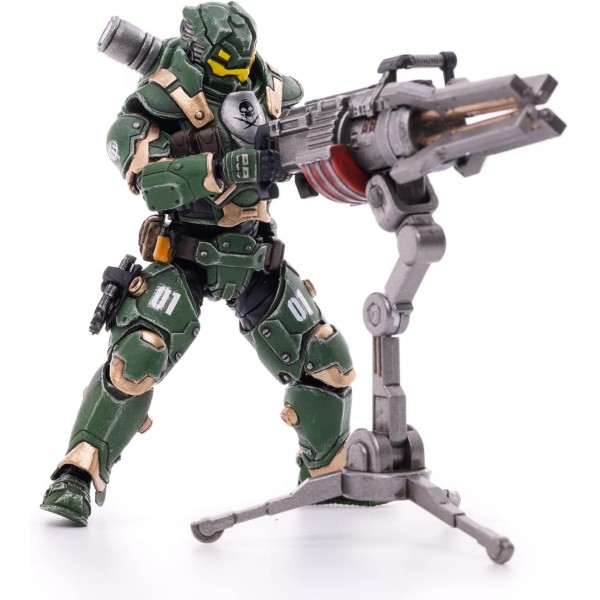 상품화 라이센스 Dark Source - Joy Toy 01st Legion Steel (Steel Ghost) 1/18 Figur (Net)