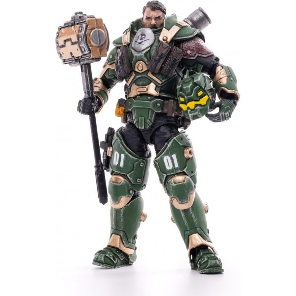 상품화 라이센스 Dark Source - Joy Toy 01st Legion Steel (Steel Ghost) 1/18 Figur (Net)