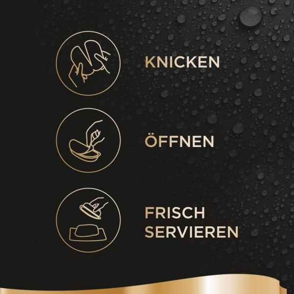 Sheba Perfect Portions 습식 고양이 사료 - 고양이용 고품질 습식 사료 48개 - 노블 치킨 파이 - 고양이 사료 - 8개들이(37.5g 8개 x 6개)