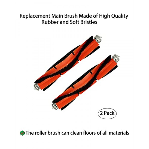 Dreame Bot Z10 Pro / L10 Plus 진공 부착물용 브러시 필터 걸레 천 먼지 봉투 교체 부품 액세서리 교체(19팩)