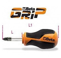 Beta 1269N/PZK 2 - Pozidriv® 및 Supadriv® 나사용 드라이버, 초단날