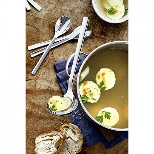 WMF 수프 국자 Nuova, 9.4 x 31.4 x 7.3 cm, 실버