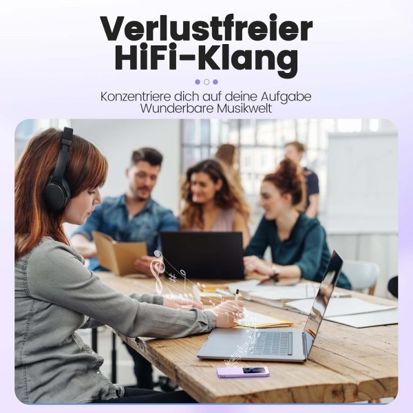 AGPTEK MP3 플레이어 Bluetooth 5.3, 2.4인치 TFT 컬러 스크린, 이어폰, 스피커, 터치 버튼, FM 라디오, 전자책, 녹음, TF-128GB 지원, 32GB HiFi 사운드 뮤직 플레이어, 퍼플 32GB 퍼플