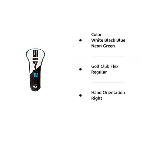 테일러메이드 새 제품 2021 골프 Sim2 페어웨이 우드 헤드커버 블랙/화이트/블루/라임 네온