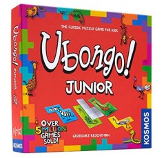 템즈 앤 코스모스 | Ubongo Junior - 퍼즐을 풀기 위한 스프린트 | 가족 친화적인 보드 게임, 어린이에게 적합 | 높은 재생성 | 품질 구성 요소