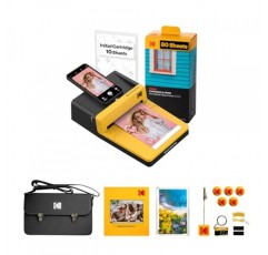 KODAK Dock ERA Plus 4PASS 즉석 휴대용 포토 프린터(4x6)(프린터 + 90매 + 액세서리)