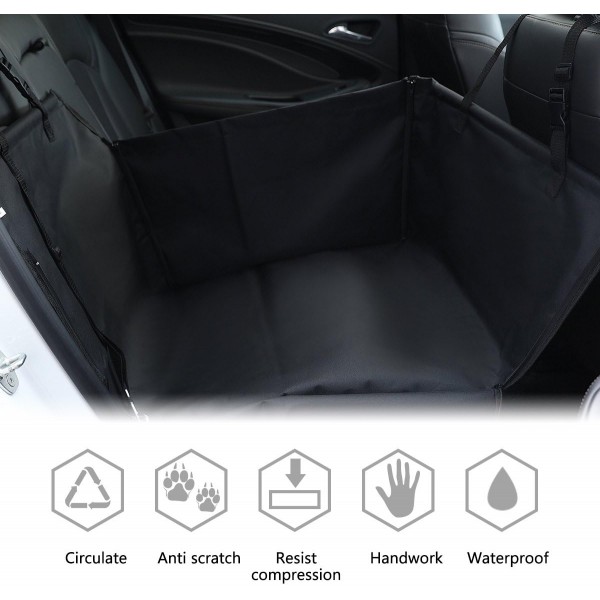 PETCUTE 개 담요 for car car seat cover for dogs 카시트 car seat cover car Seat for dogs dog seat car dog car seat cover black