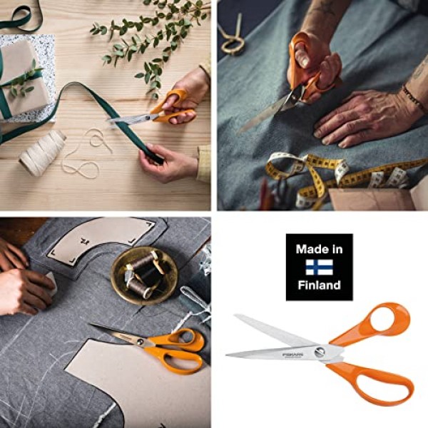 Fiskars 양재 가위, 단일 사이즈, 오렌지