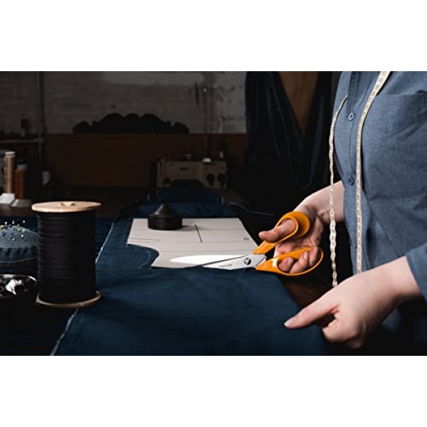 Fiskars 양재 가위, 단일 사이즈, 오렌지