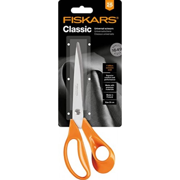 Fiskars 양재 가위, 단일 사이즈, 오렌지