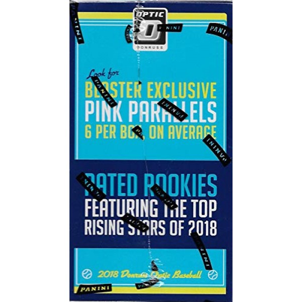 2018 돈러스 OPTIC 야구 시리즈 미개봉 블래스터 팩 팩, 독점 핑크 병렬 카드 6장, 오타니 쇼헤이 신인, 사인 등을 얻을 수 있는 기회