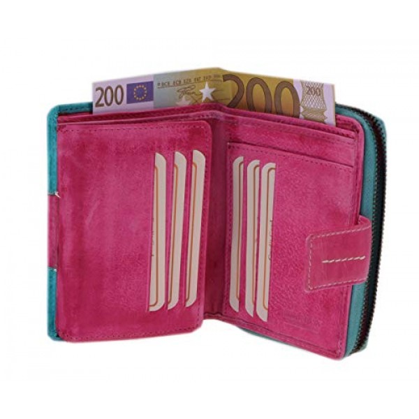 Greenburry Candy Shop 여성용 지갑 컬러풀 13 x 10 x 3.5 cm, 멀티 컬러, 상품에 속성이 적용되지 않음